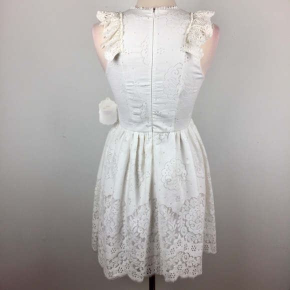 Altar’d State Floral Lace Alvida Fit & Flare Dress - Picture 3 of 8